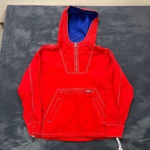 Vintage Gap Anorak Jacket Mens XL Red 1990s Summer Sports Pacific